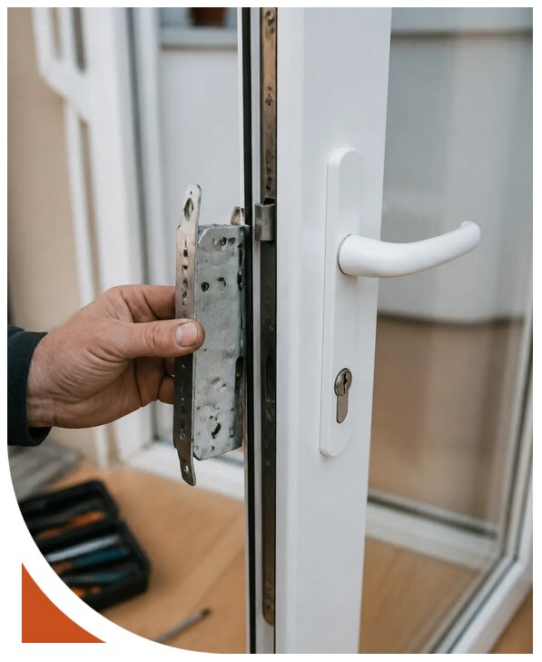 Ремонт замка пластиковой двери в Саратове от 2558 р. | Разлок-Срт